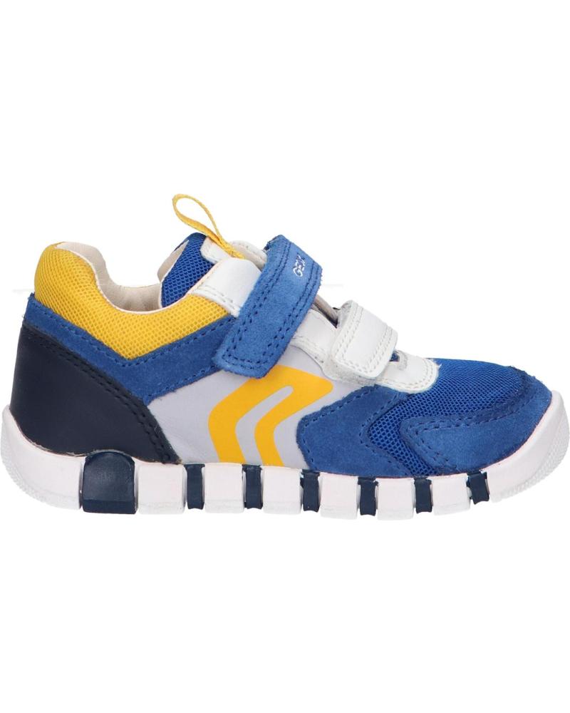 Deportivas de Niño GEOX B3555D 02214 B IUPIDOO C0335 ROYAL-YELLOW