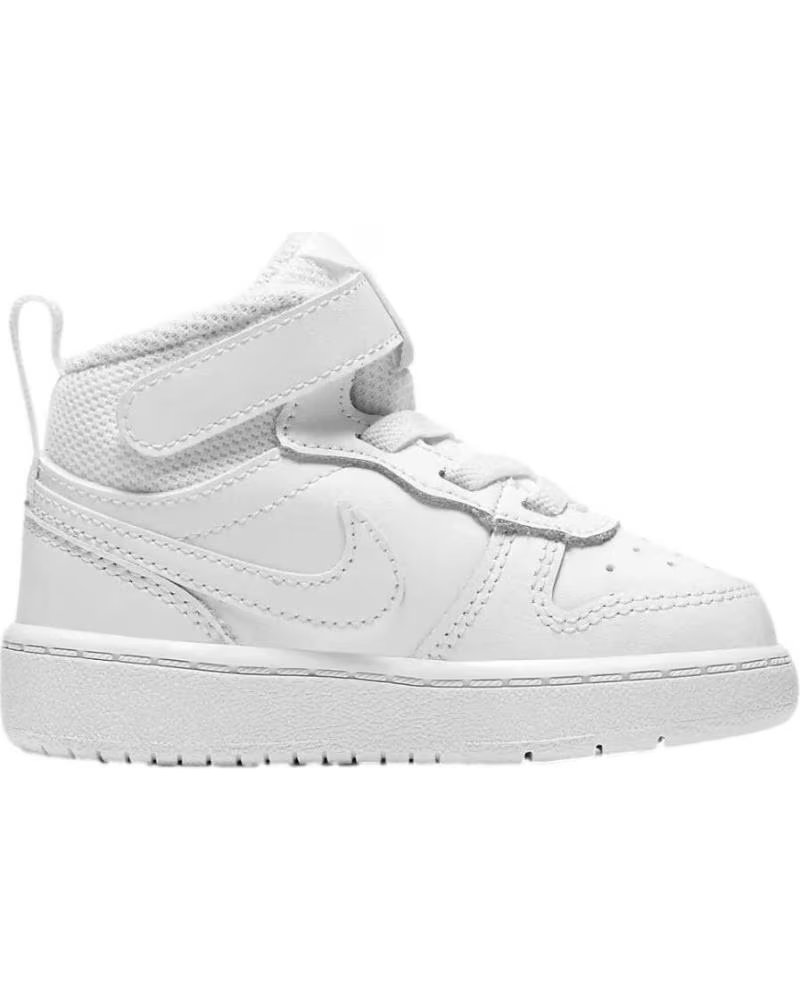 Nike Zapatillas Nios Court Borough Mid 2 CD7784 Blanco