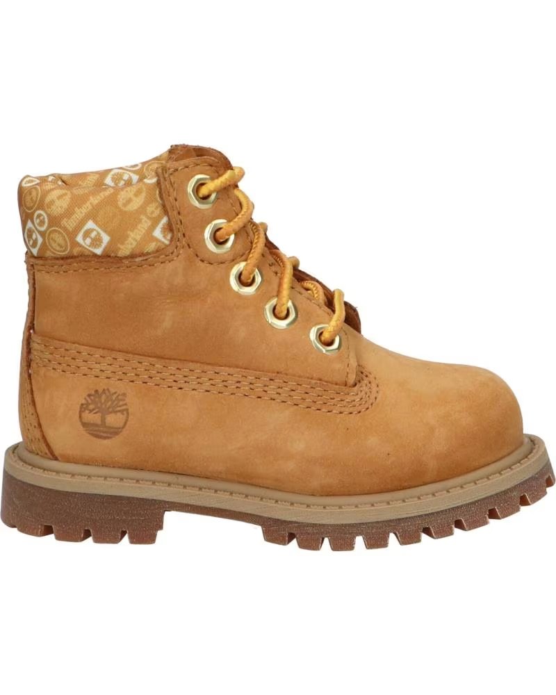 Botas de Niña y Niño Timberland A5SW7 6 In Waterproof Wheat