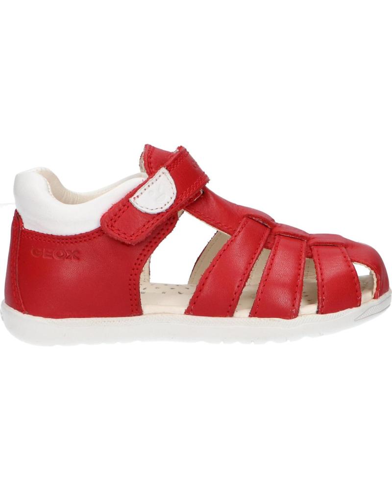 Sandalias de Niño GEOX B254VA 08554 B SANDAL MACCHIA C0003 RED-WHITE