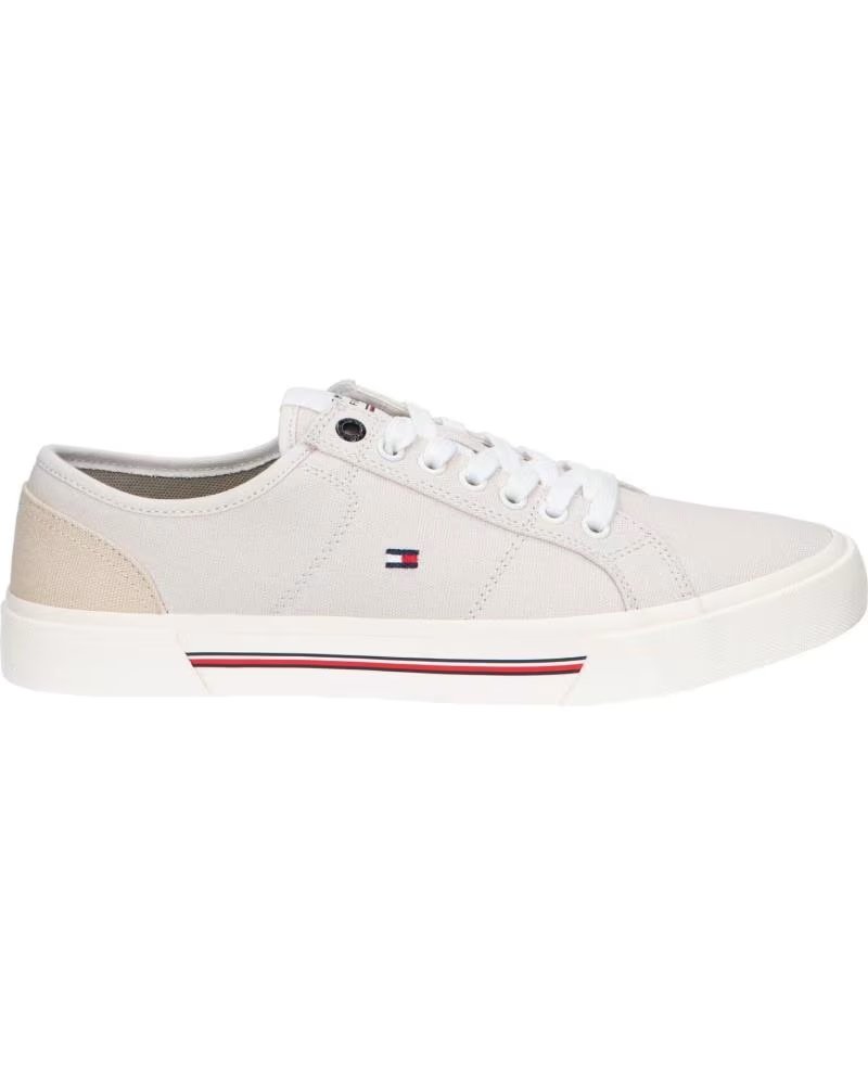 Tommy Hilfiger FM0FM04560 Core Corporate Vulc Canvas Aep Stone