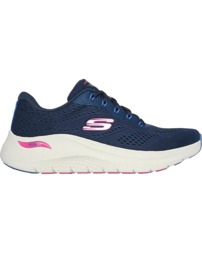 Zapatillas deporte de Mujer SKECHERS ARCH FIT 2-0 BIG LEAGUE AZUL