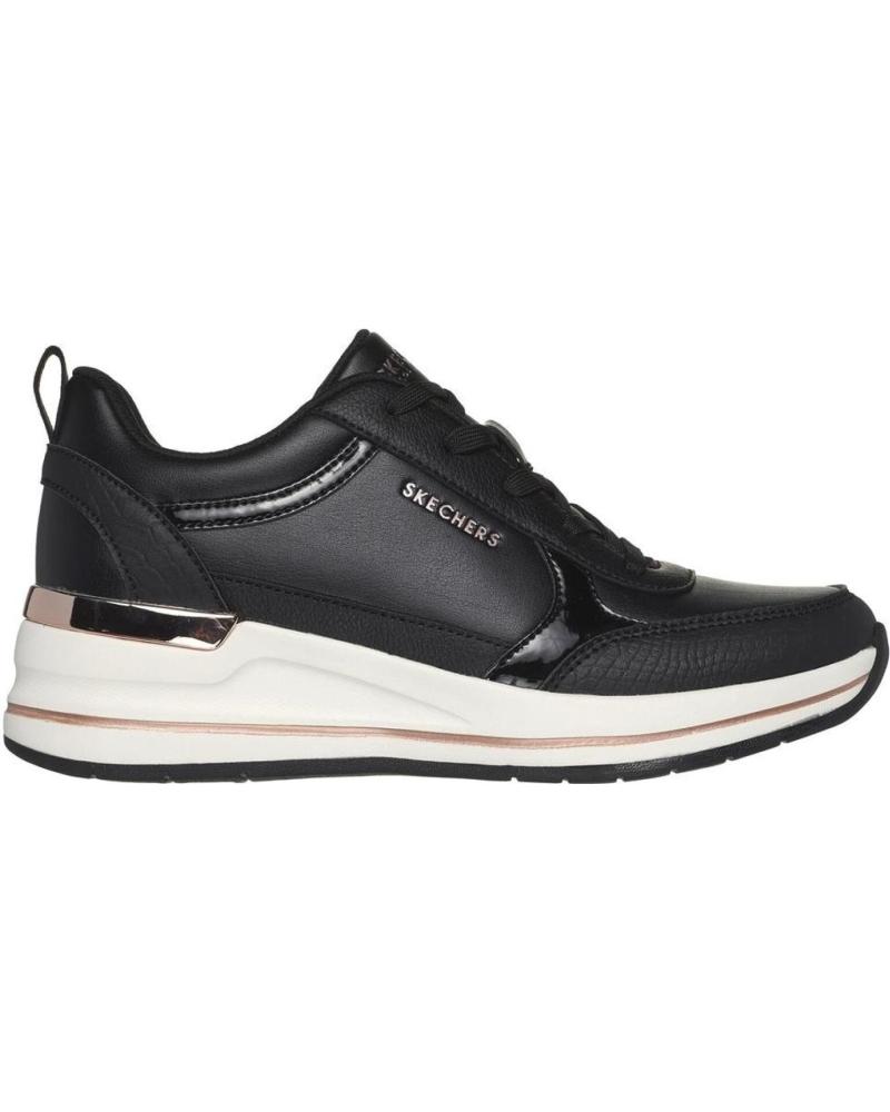 ZAPATILLAS DEPORTIVAS SKECHERS 177345 PARA MUJER, COLOR NEGRO NEGRO