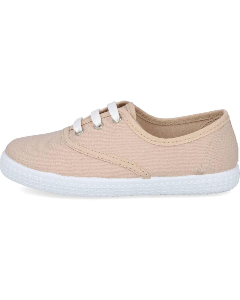 Deportivas de Niña BATILAS 57601 ZAPATILLAS LONA CON CORDO PIEDRA