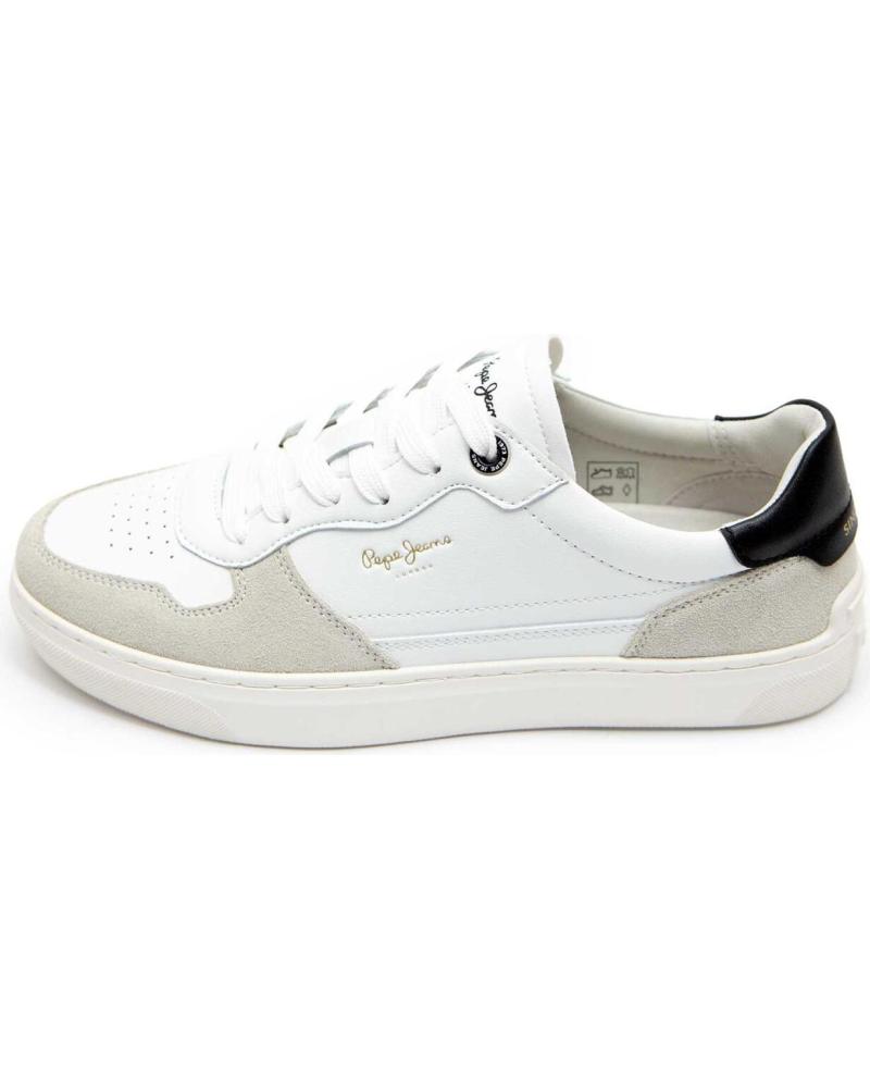 Zapatillas deporte de Hombre PEPE JEANS PMS00008-803 CAMDEN STREET M OFF WHITE