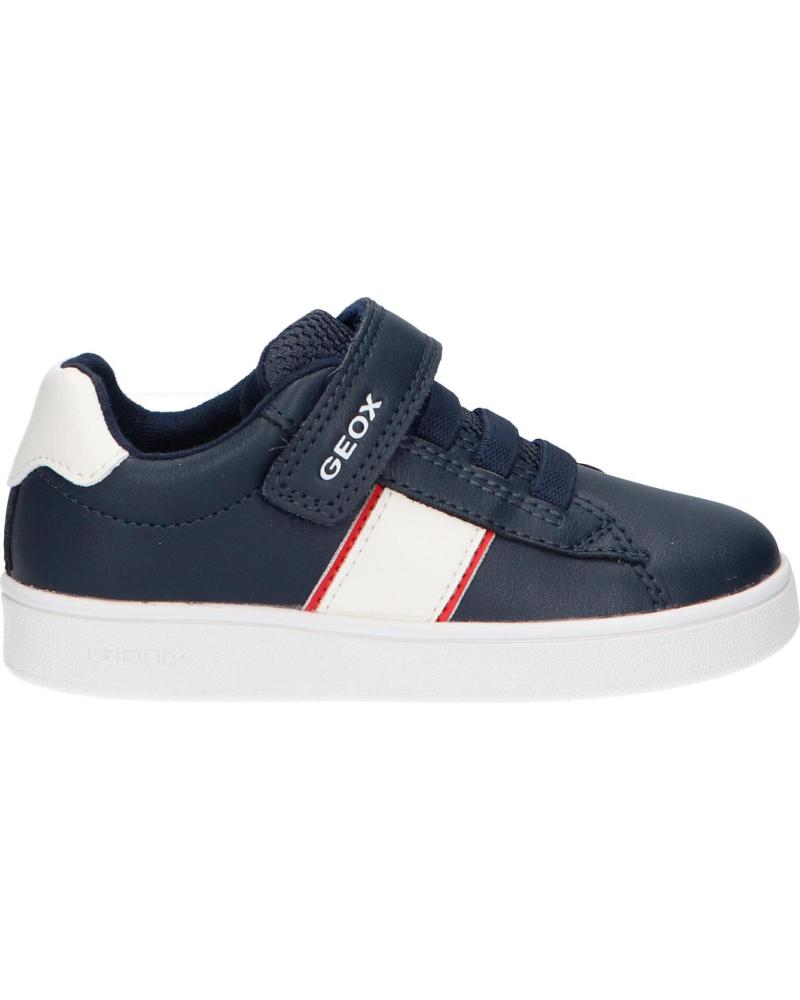 Deportivas de Niño GEOX B455LA 000BC B ECLYPER C0735 NAVY-RED
