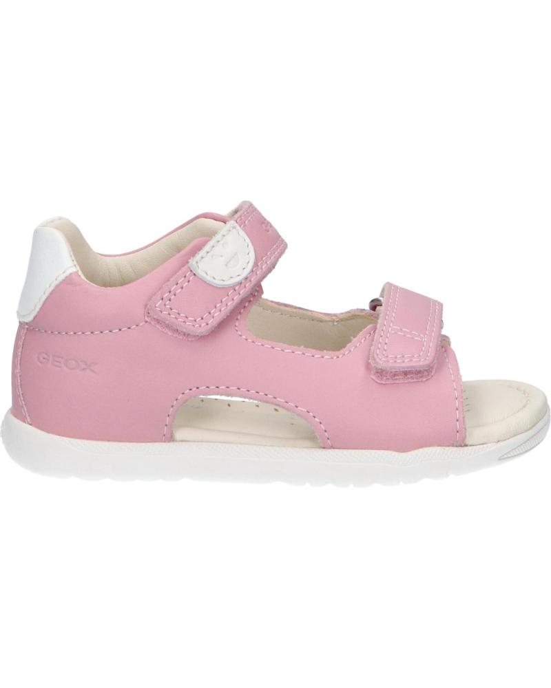 Sandalias de Niña GEOX B254WA 08554 BS MACCHIA C8011 NAPPA-GBK ROSE