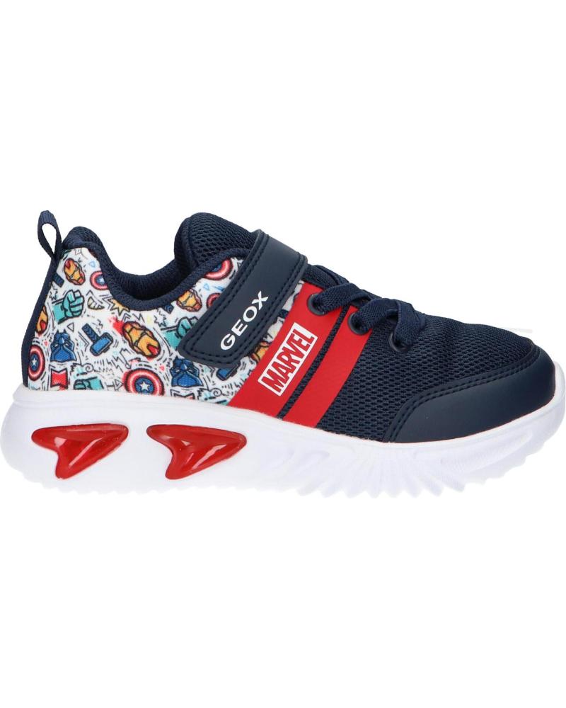 Deportivas de Niño GEOX J45DZD 01554 J ASSISTER C4243 NAVY-MULTICOLOR