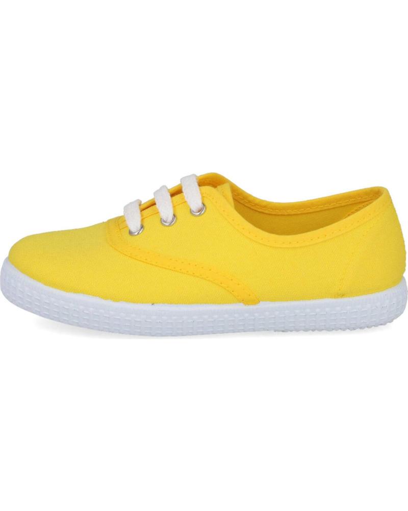 Deportivas de Niña BATILAS 57601ZAPATILLAS LONA UNISEX AMARILLO