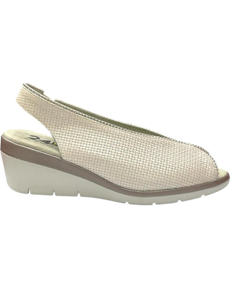 Sandalias de Mujer 24 HORAS SANDALIAS CUNA CONFORT NATURAL LINO