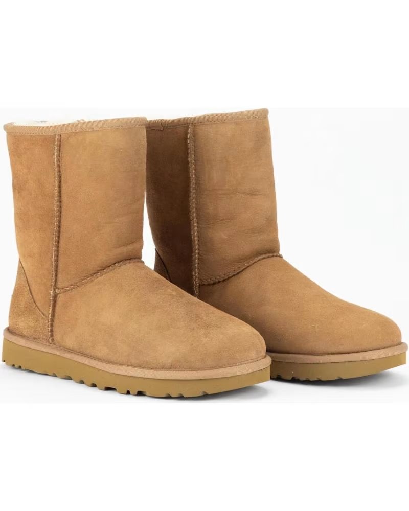 Botas Ugg Classic Short Ii de Piel en Color Marrón Chestnut para Mujer Cuero – imagen 4