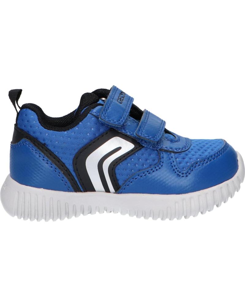 Zapatillas deporte de Niño GEOX B162BA 0CE15 B WAVINESS C4292 ROYAL-BLACK