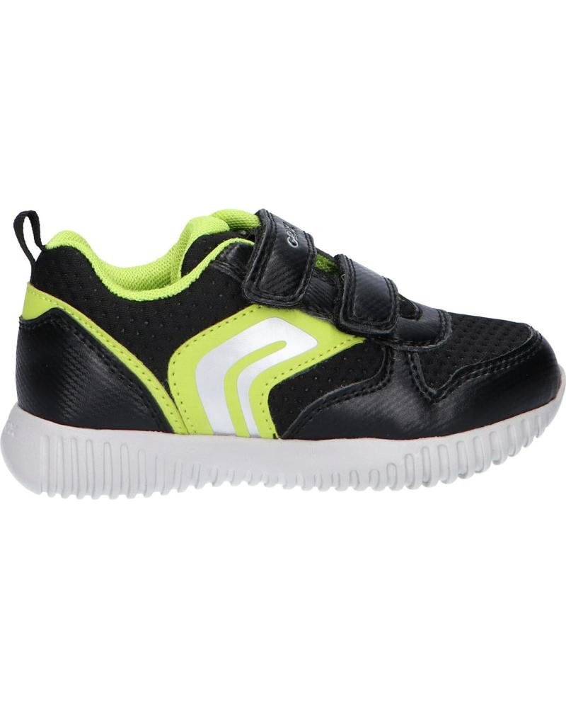 Deportivas de Niño GEOX B162BA 0CE15 B WAVINESS C0802 BLACK-LIME