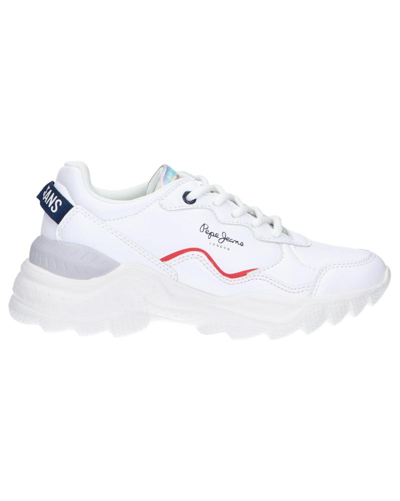 Zapatillas deporte de Mujer y Niña PEPE JEANS PGS30489 ECCLES ACTION 800 WHITE