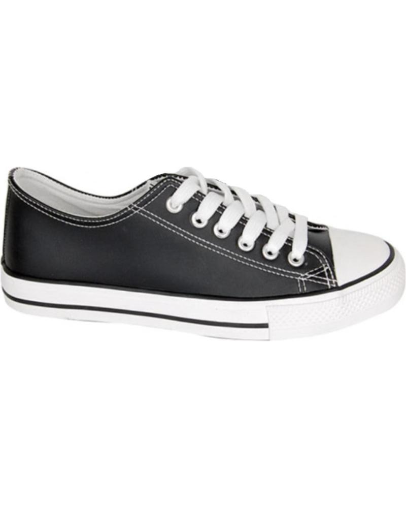 Zapatillas deporte de Mujer BUBBLE BOBBLE DEPORTIVA LONA UNISEX M2321 NEGRO