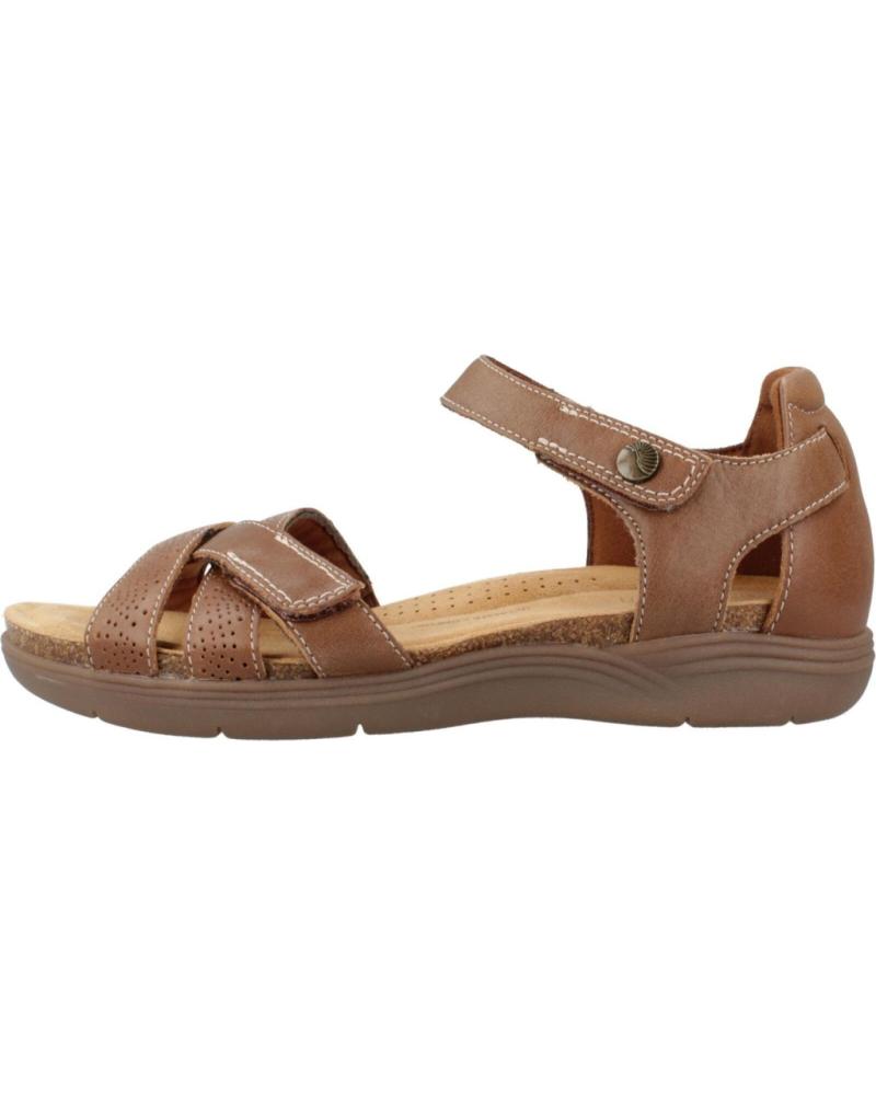 Sandálias de Mulher CLARKS APRIL POPPY 26170496 MARRN MARRóN