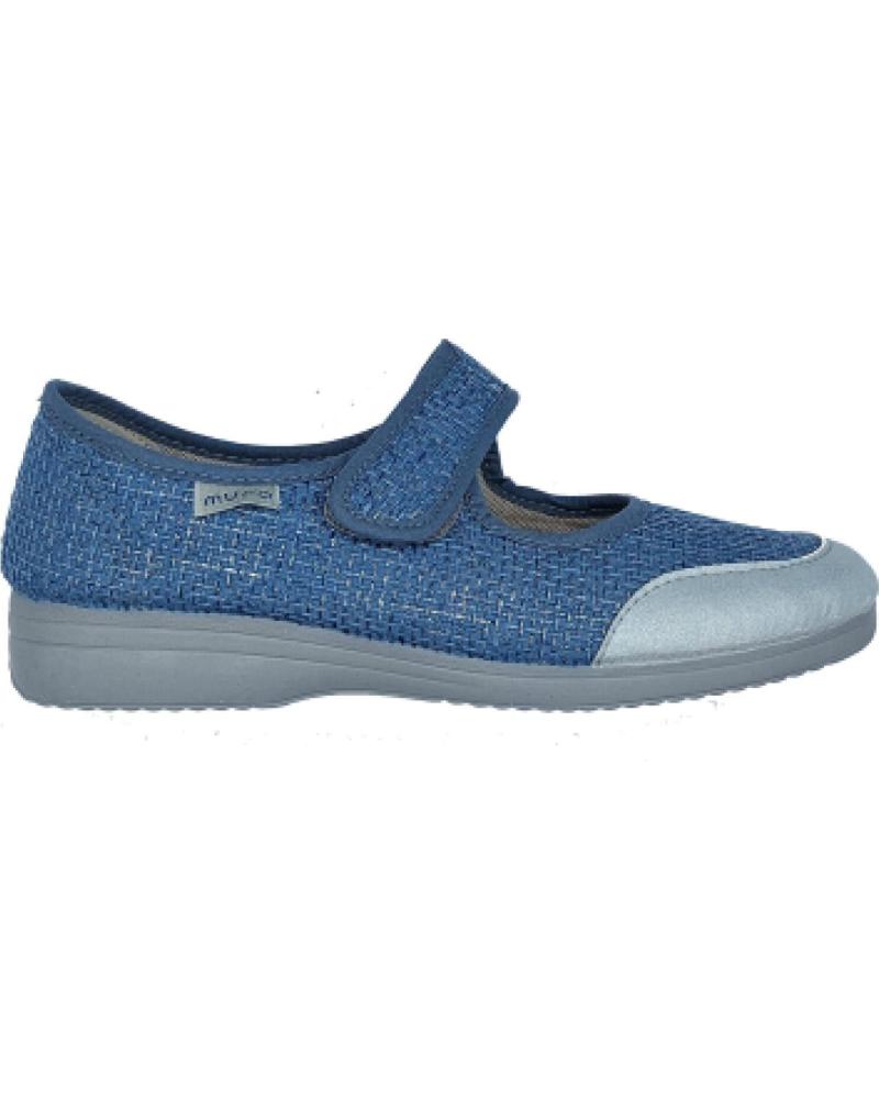 Sapatos de Mulher e Menina GARRIDO MURO ZAPATILLA PULSERA VELCRO AZUL