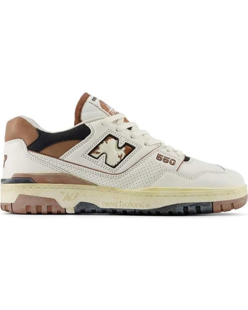 Deportivas de Mujer y Hombre y Niña y Niño New Balance Zapatillas 550 Premium Vint Blanco