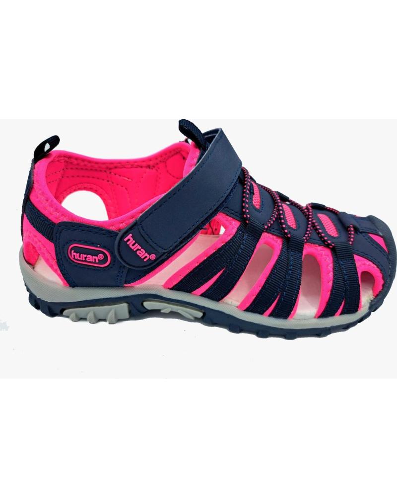 Sandálias de Mulher HURAN SANDALIA SPORT MUJER MARINO