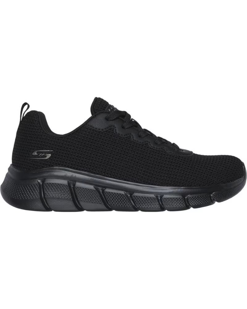 Skechers Bobs Sport B Flex 117346 B Zapatilla Mujer Negra Negro