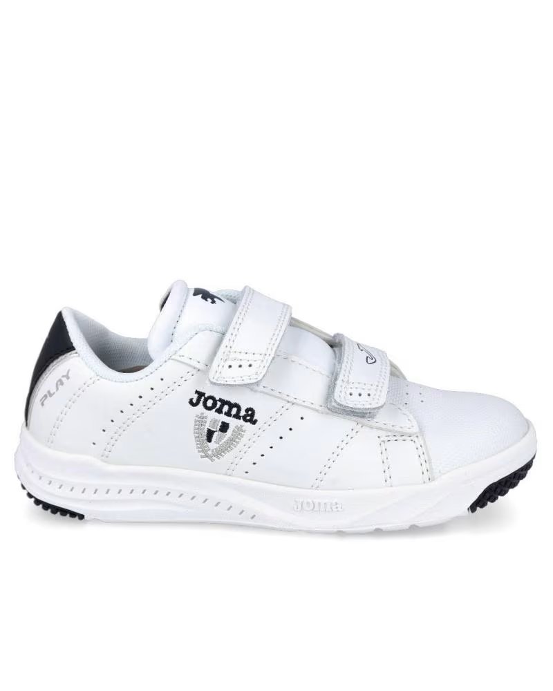 Joma Play Jr 2122V Zapatillas Deportivas Niño Blanco - Azul