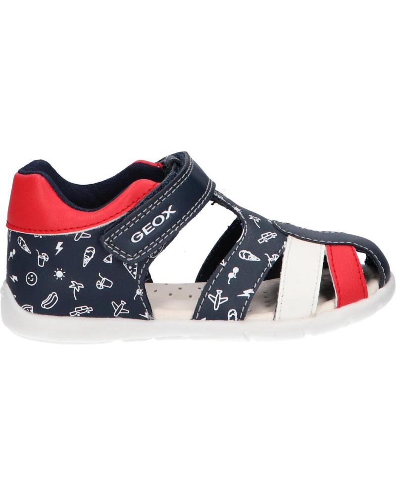 Sandalias de Niña GEOX B451PC 000BC B ELTHAN C0735 NAVY-RED