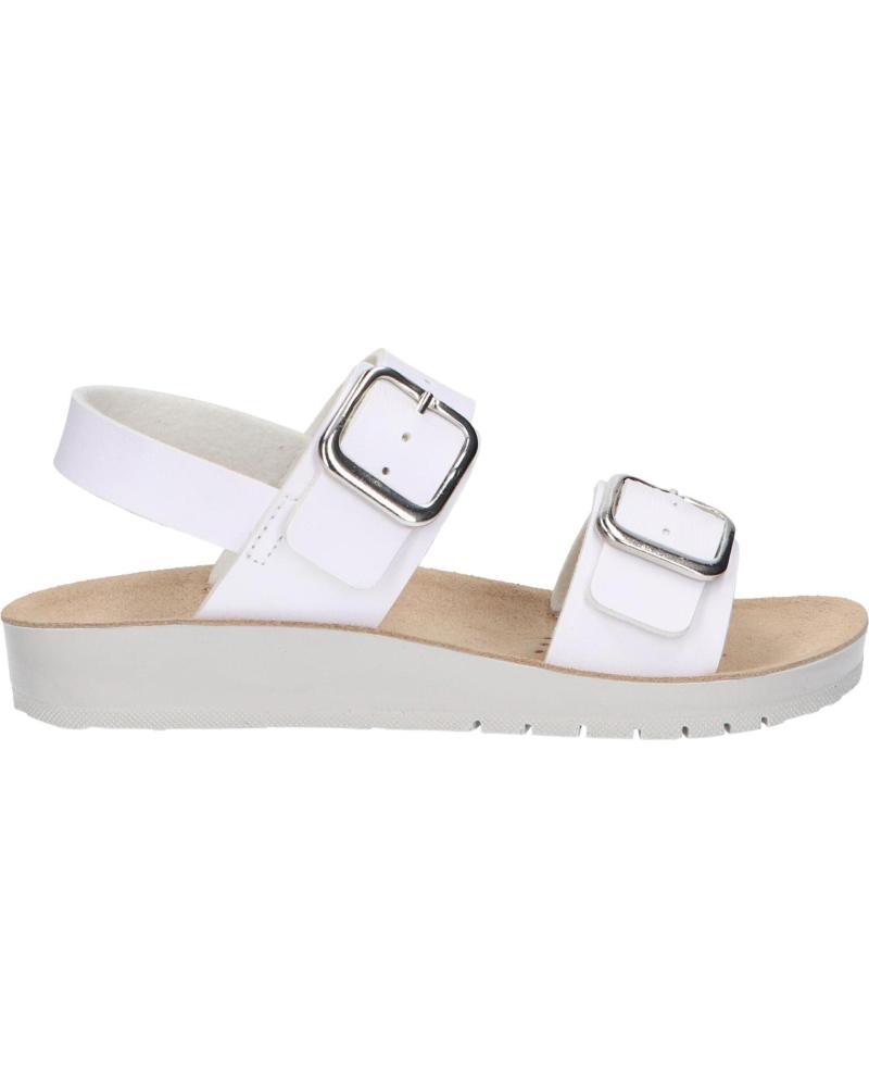 Sandalias de Niña GEOX J45EAD 000BC J SANDAL COSTAREI C1000 WHITE