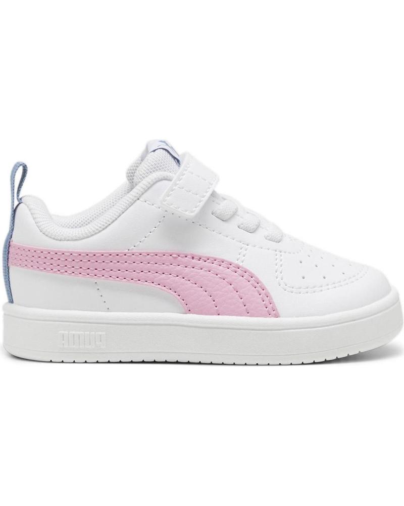 Deportivas de Niña PUMA DEPORTIVA RICKIE PARA NIINA 384314 BLANCO LILA