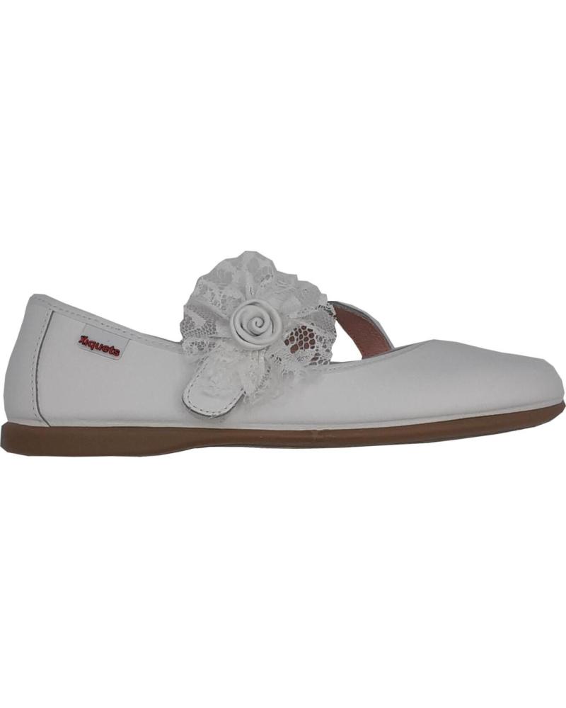Sapatos de Menina XIQUETS ZAPATO CEREMONIA NINA BLANCO