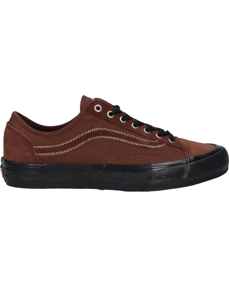 Zapatillas deporte de Mujer y Hombre VANS OFF THE WALL VN0007R2YI51 STYLE 36 DECON VR3 SF MICHAEL FEBRUARY DARK BROWN-BLACK