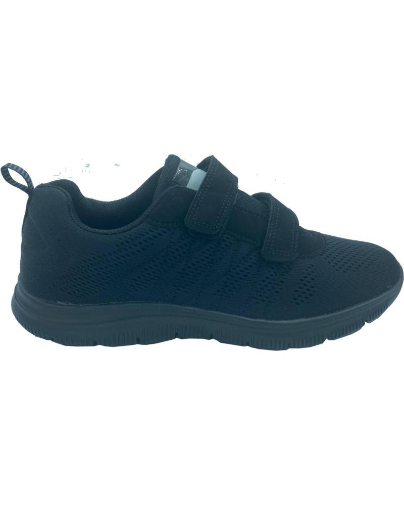 Zapatillas deporte de Hombre DEPORTIVO VELCRO NEGRO