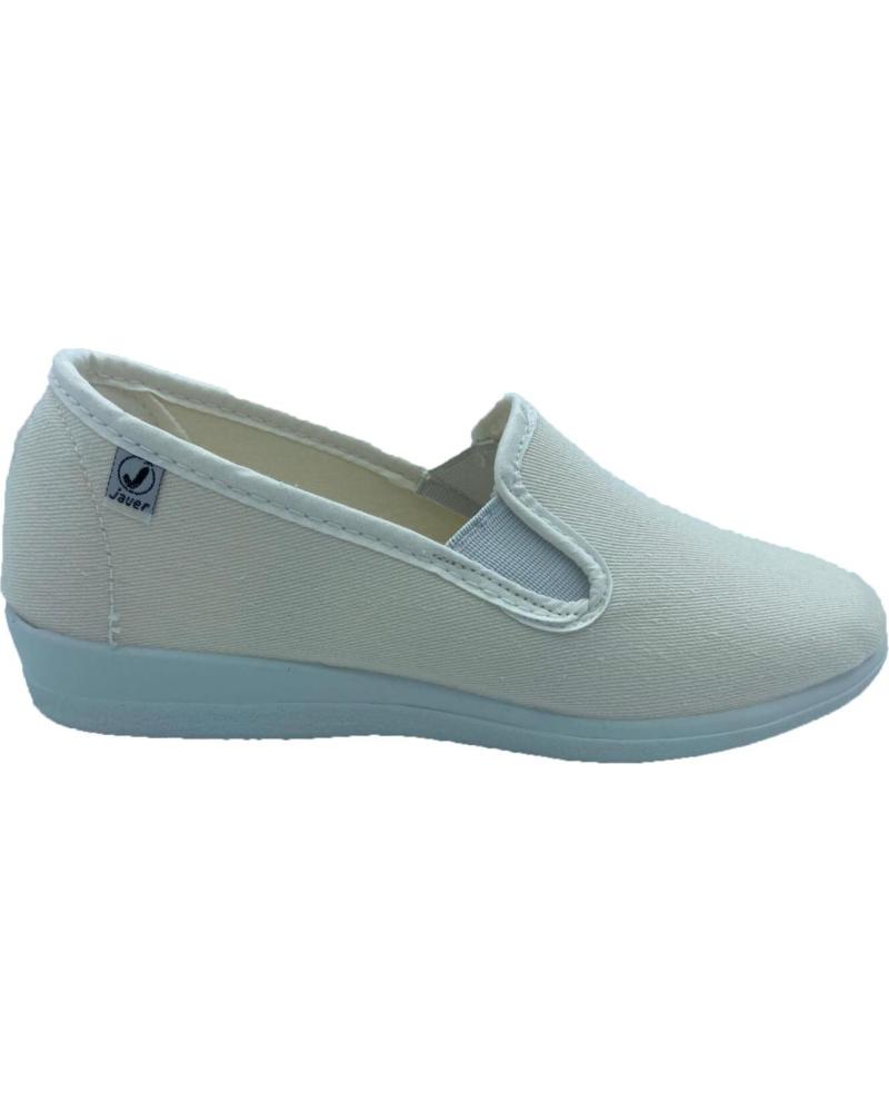 Zapatillas deporte de Mujer JAVER ZAPATILLA TELA AEROBIC BLANCO