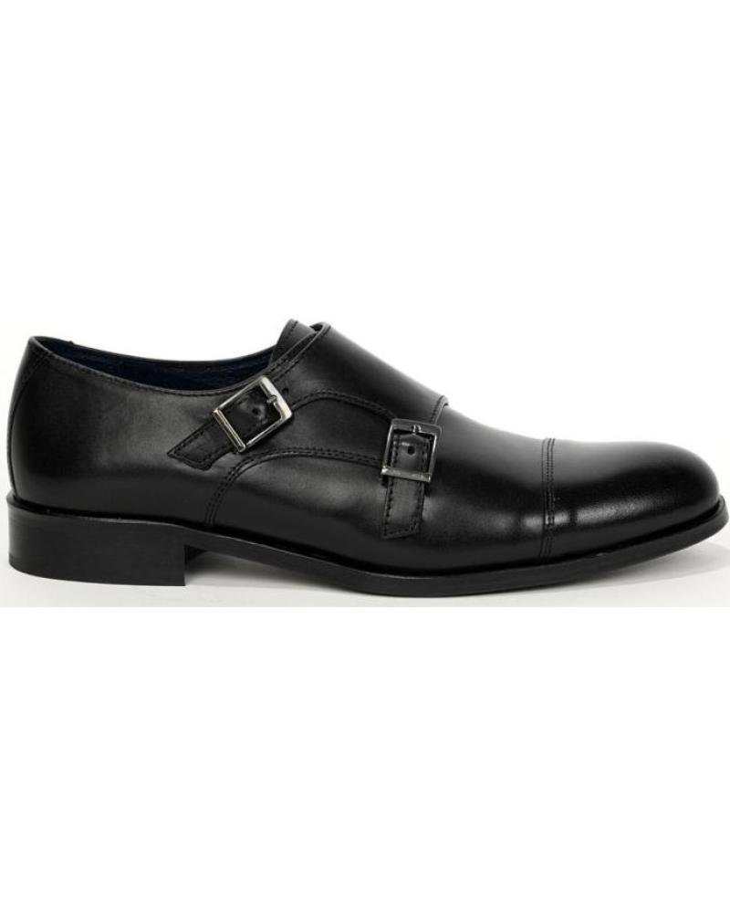 Sapatos de Homem TOLINO - ZAPATO MONKSTRAP 2 HEBILLAS A8082 NEGRO
