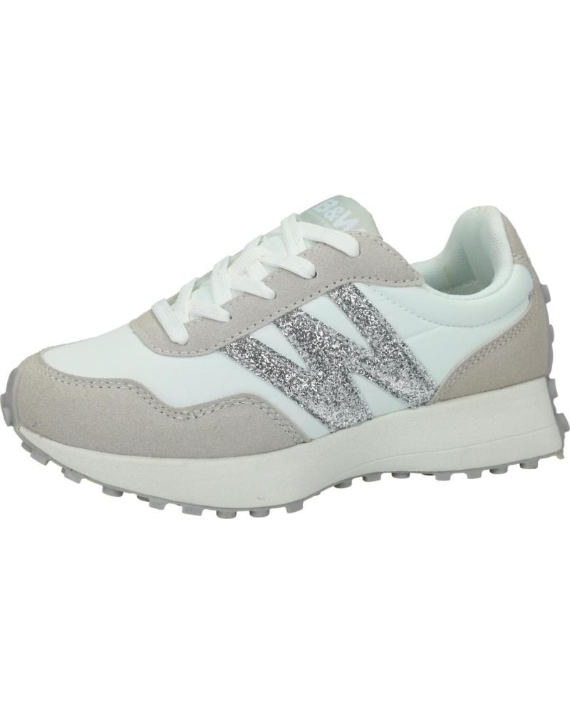 Deportivas de Niña BW BREAK WALK BJSH333024 BLANCO-PLATA