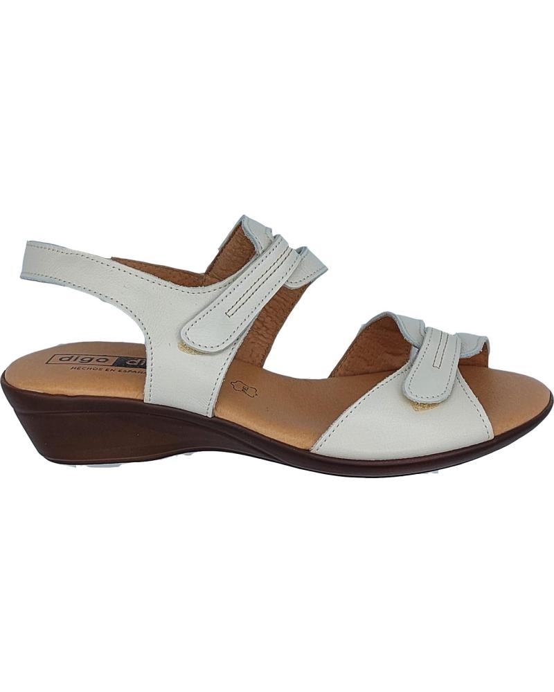 Sandalias de Mujer DIGO DIGO SANDALIAS DIGO DIGO CON CIERRE DE VELCRO EN PIEL BEIGE