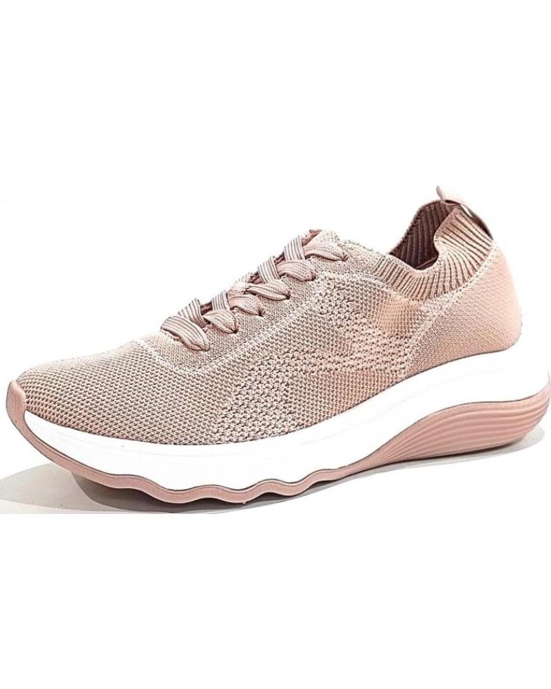 Zapatillas deporte de Mujer CLARKS DEPORTIVO CASUAL DE LICRA ELASTICA Y SUELA DE GOMA PEACH