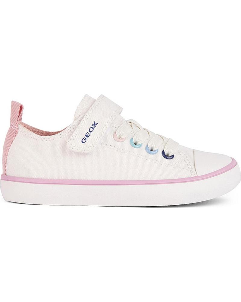 Deportivas de Niña GEOX DEPORTIVA J GISLI J454NA CASUAL SPORT WHITE