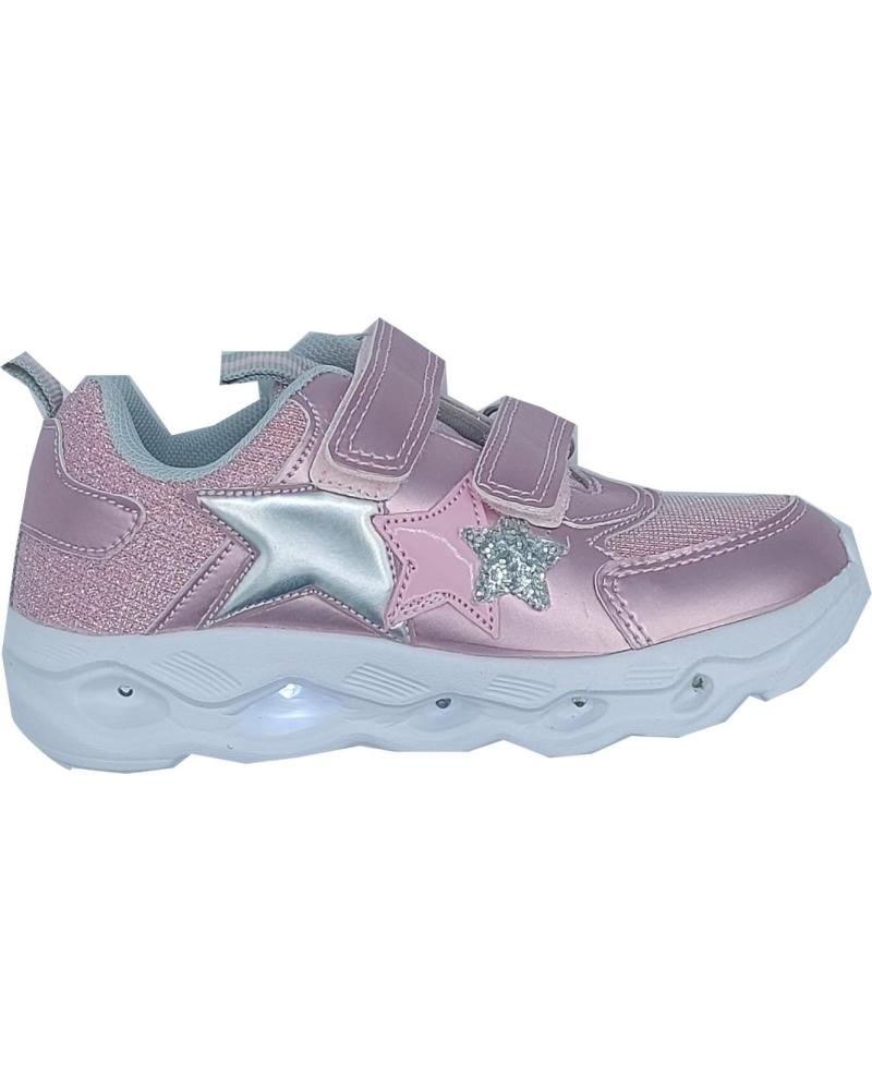 Deportivas de Niña CALZADOMANIA DEPORTIVO NINA LUCES PLATA