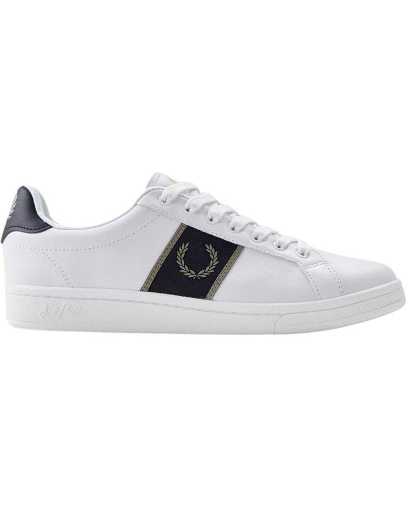 Zapatillas deporte de Hombre FRED PERRY ZAPATILLA B6304 BLANCO
