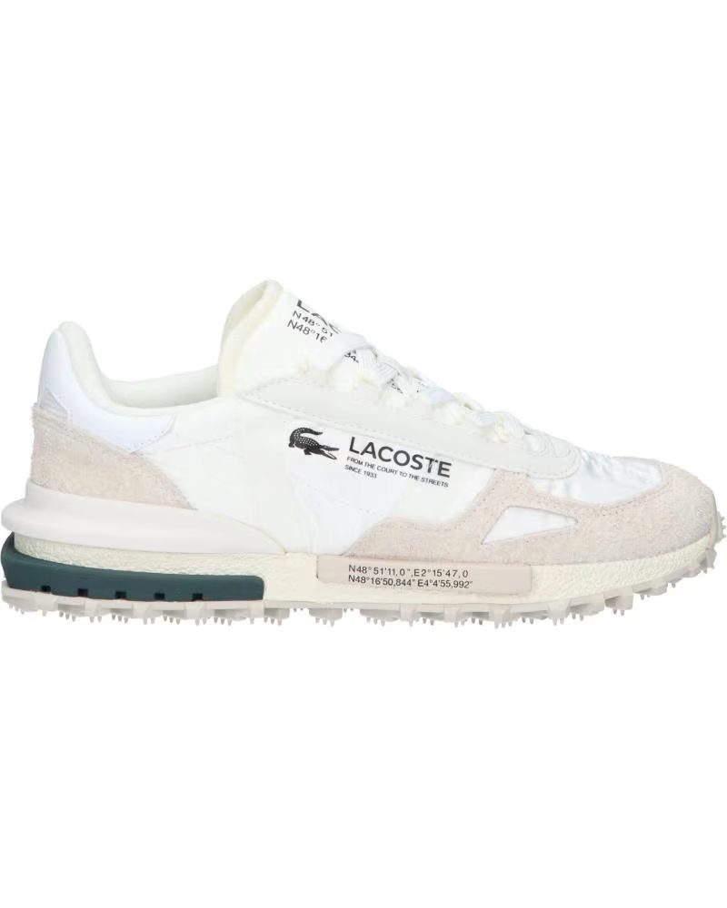 Lacoste 46SMA0008 Elite Active 1R5 Wht-dk Grn