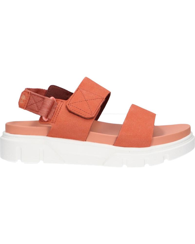 Sandalias de Mujer TIMBERLAND A6148 GREYFIELD SANDAL ET01 MEDIUM RED SUEDE