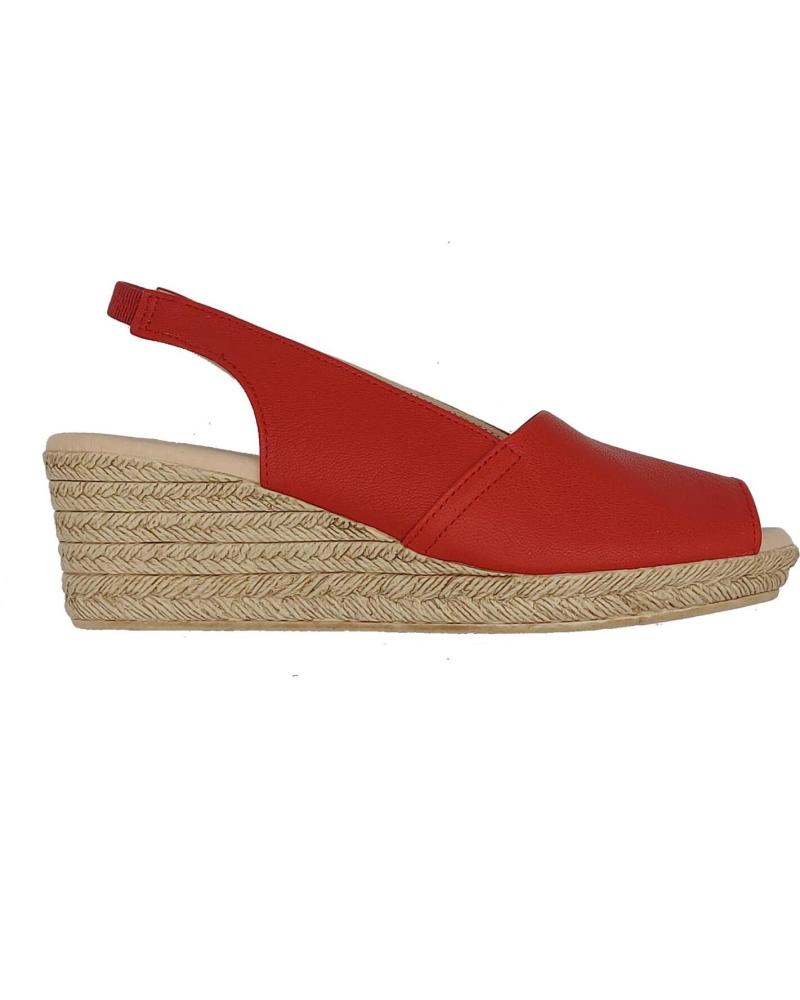 Sandalias de Mujer SANDALIA PIEL MUJER ROJO
