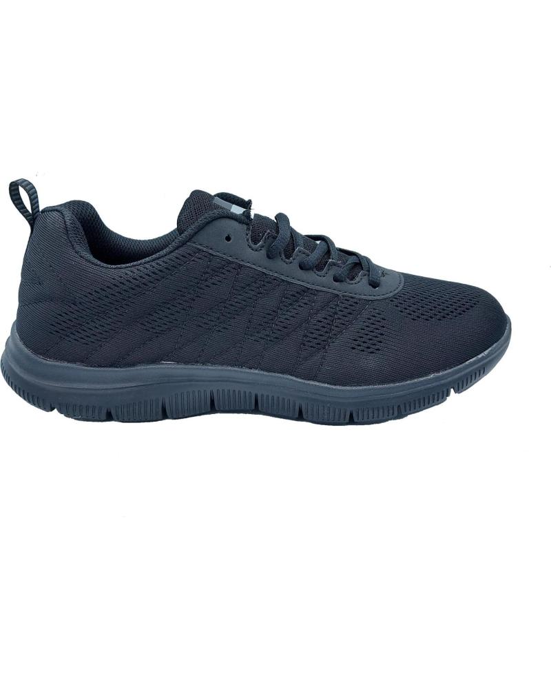 Deportivas de Hombre CALZADOMANIA DEPORTIVO TEJIDO COMODO NEGRO