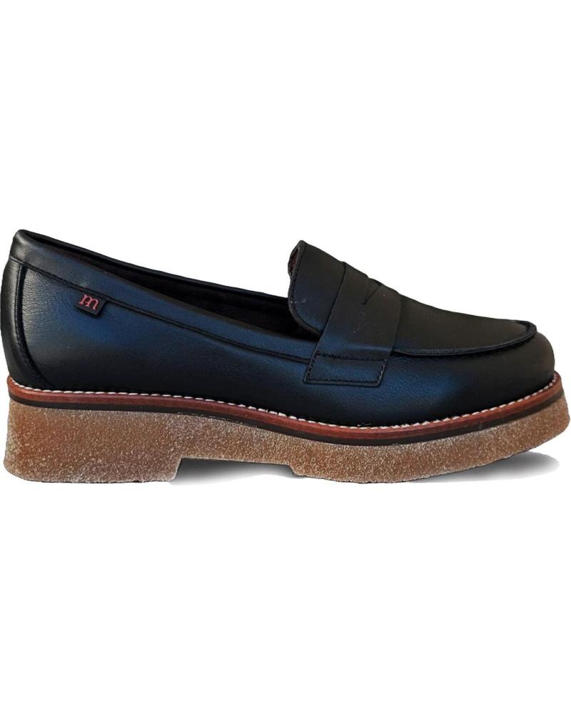 Mocassins de Mulher PEPE MENARGUES MUJER MOCASINES PLANOS 21101 VACUNO NEGRO