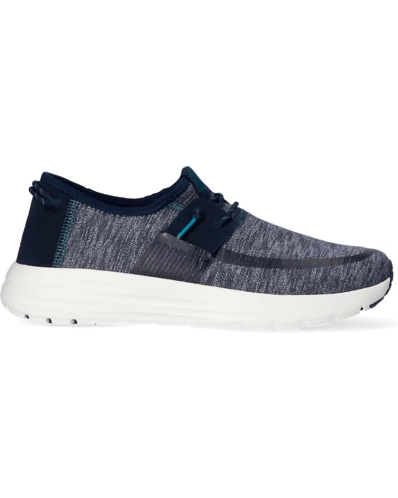 Zapatos de Hombre HEY DUDE HOMBRE ZAPATILLAS SIROCCO DUAL KNIT NAVY ROSA