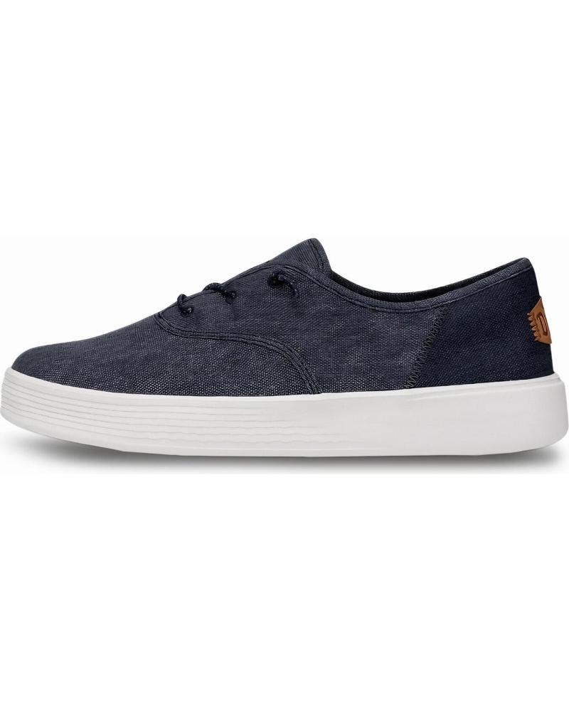 Zapatos de Hombre HEY DUDE HOMBRE ZAPATILLAS CONWAY CRAFT LINEN NAVY ROSA
