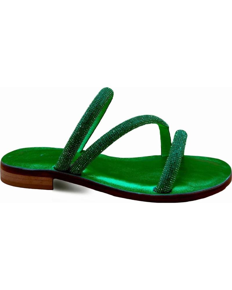 Sandalias de Mujer FEDERICA LANCIONI MUJER SANDALIAS SWAROSKY T H20 F CUOIO PT VERDE