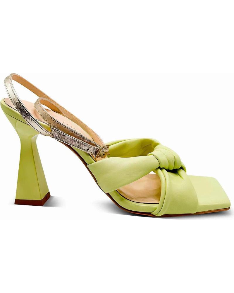 Sandalias de Mujer FEDERICA LANCIONI MUJER SANDALIAS NAPPA ACID--PLAT VERDE