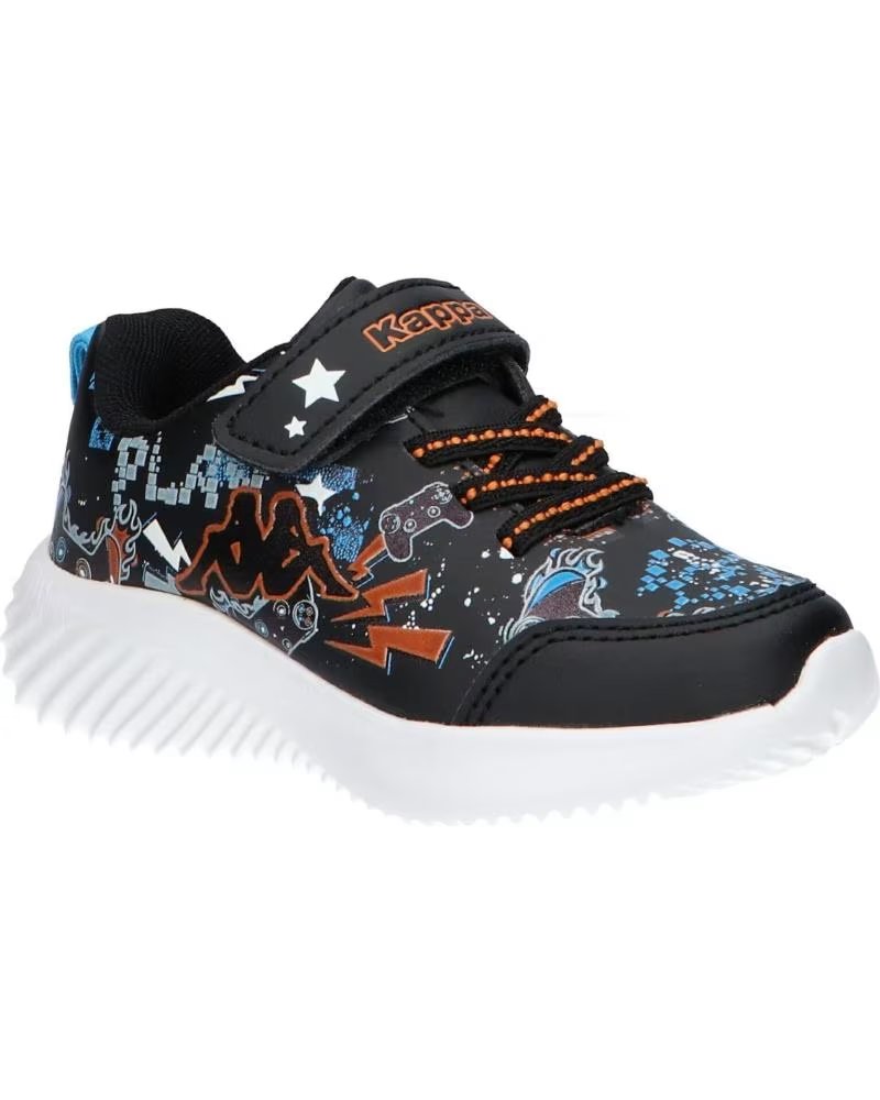 Zapatillas Deportivas Kappa 312-585110-A0G Unisex A0G Black-orange