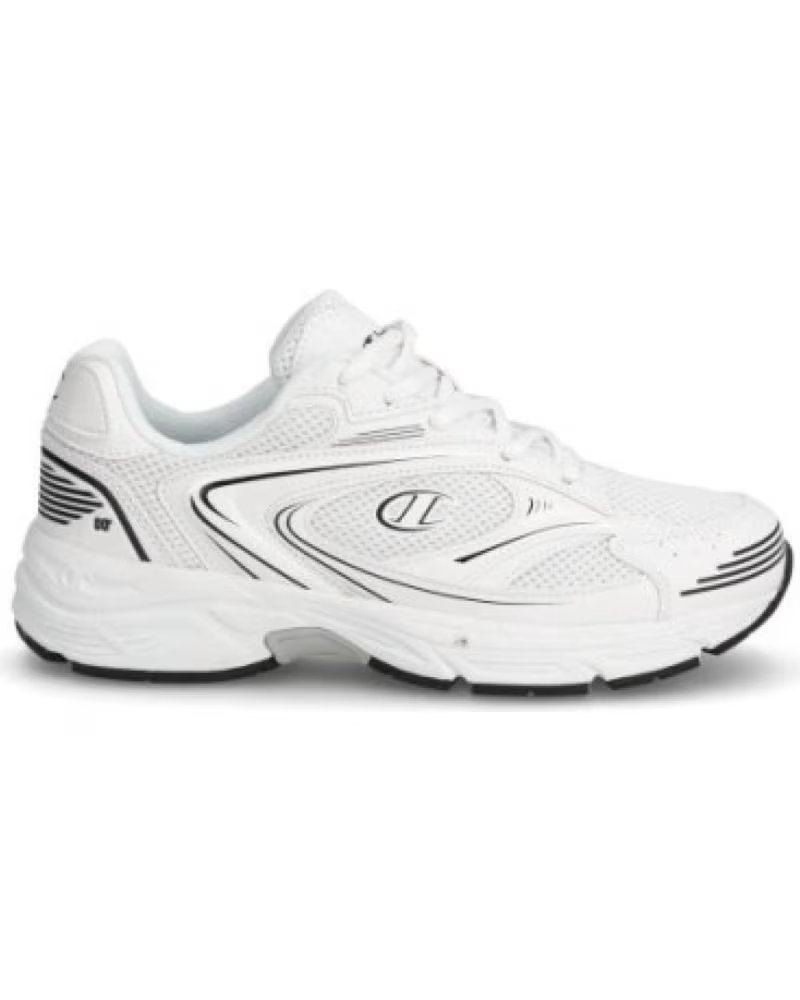 Champion S22314-WW006 Run 00 Low Cut Shoe Wht-nbk